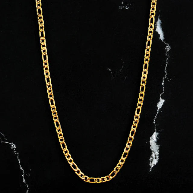 4MM Figaro Chain Necklace