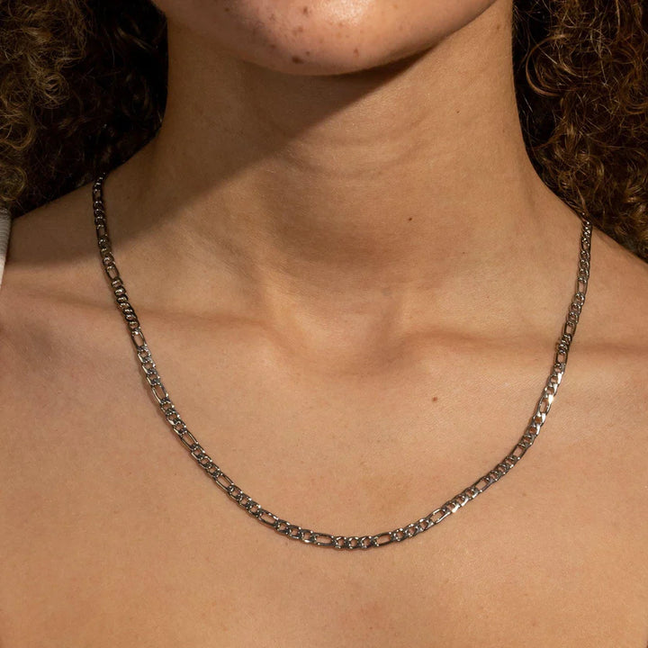 4MM Figaro Chain Necklace