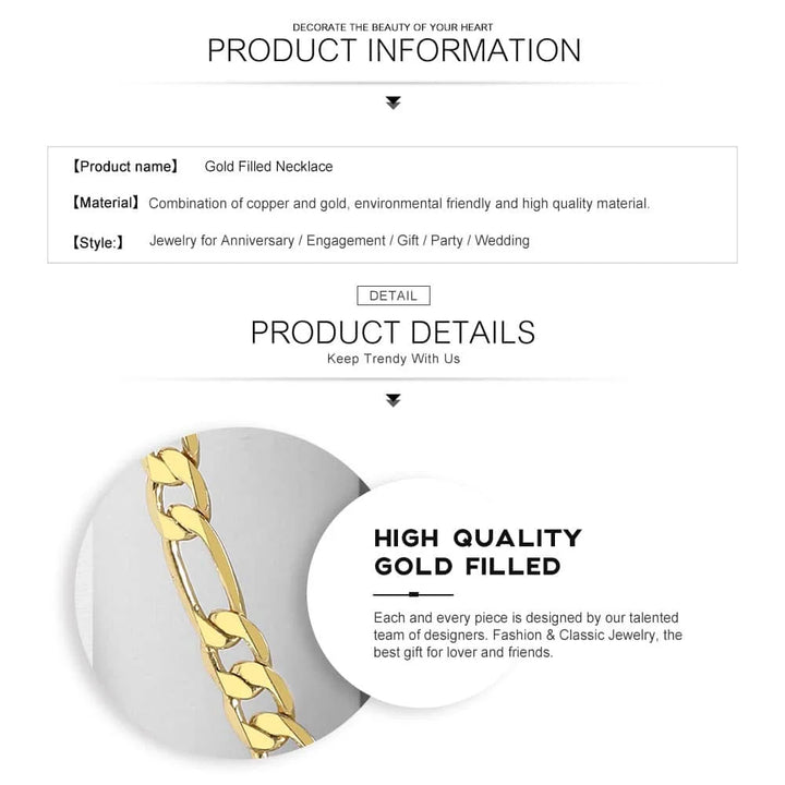 6MM Stainless Steel Figaro Link Chain