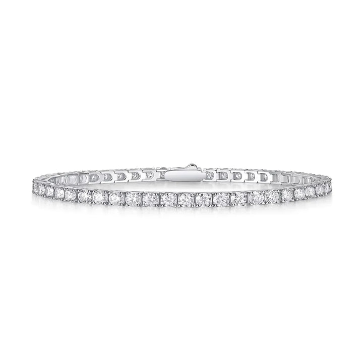 4mm Moissanite Tennis Bracelet