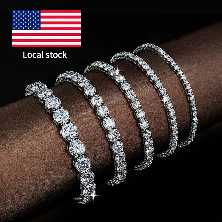 3mm Moissanite Tennis Bracelet