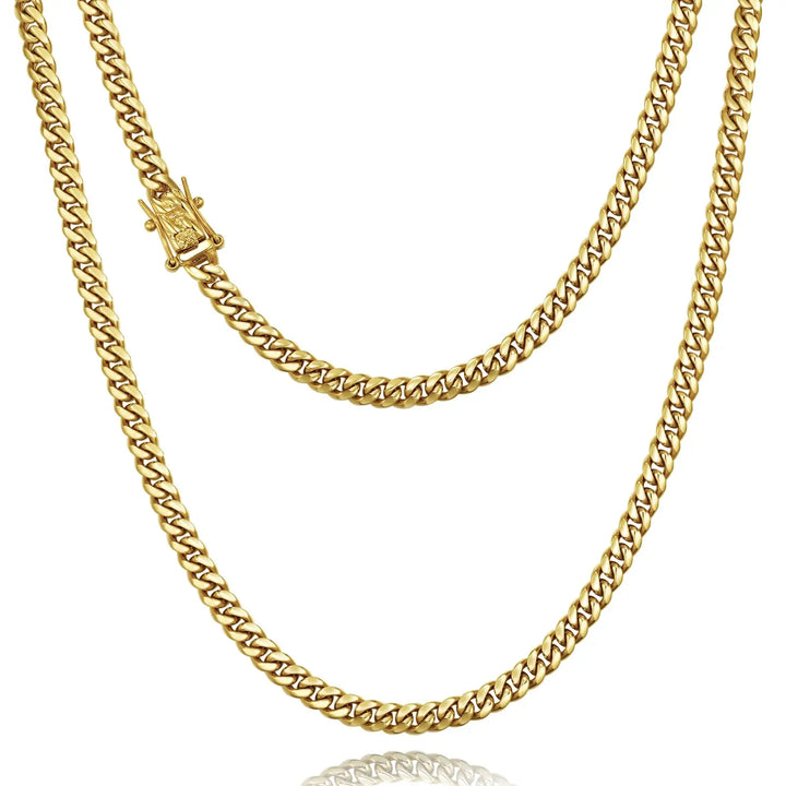 6mm Stainless Steel Cuban Link Chain