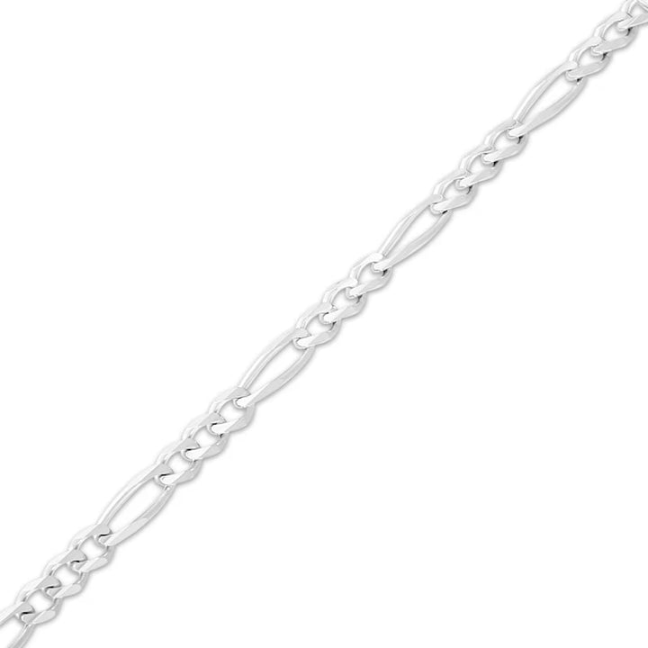 4MM Figaro Chain Necklace