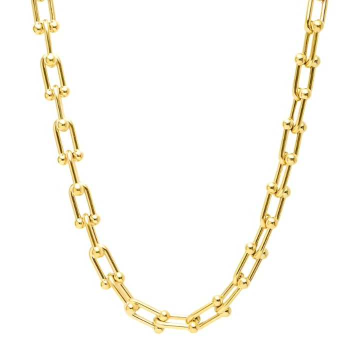 8MM U Link Chain Necklace